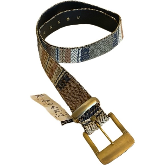 Vintage Paul Harris Blanket Style Belt Studded Western Color Size M/L NWT - Picture 1 of 14